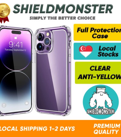Shieldmonster iPhone手机壳14 Pro Max/14 Pro/14 Max/13 Pro Max/12/11/XS/X/8外壳透明硬软透明TPU盖 Shieldmonster iPhone手机壳14 Pro Max/14 Pro/14 Max/13 Pro Max/12/11/XS/X/8外壳透明硬软透明TPU盖